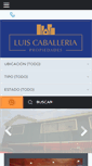 Mobile Screenshot of luiscaballeria.com